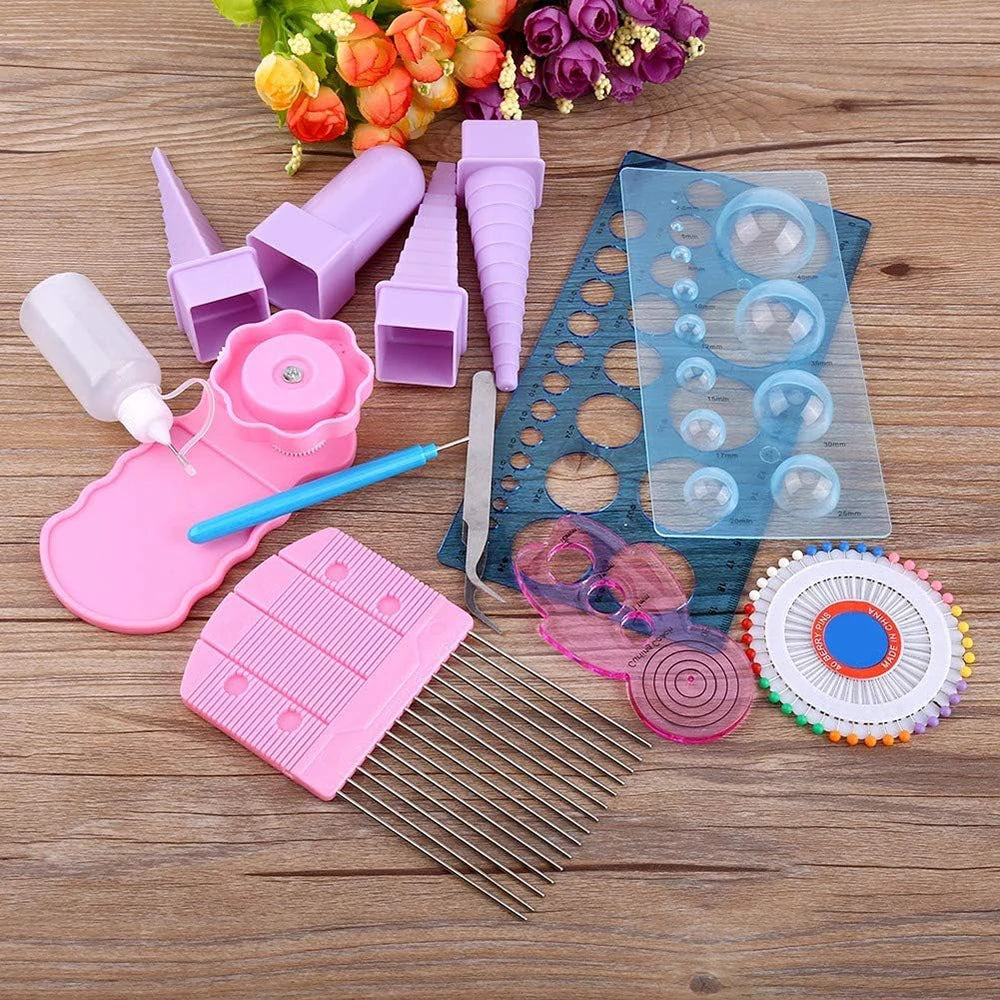 🧶 Paper Quilling Tools Kit – Complete Set for Handmade Crafts, Scrapbooking & Paper Art