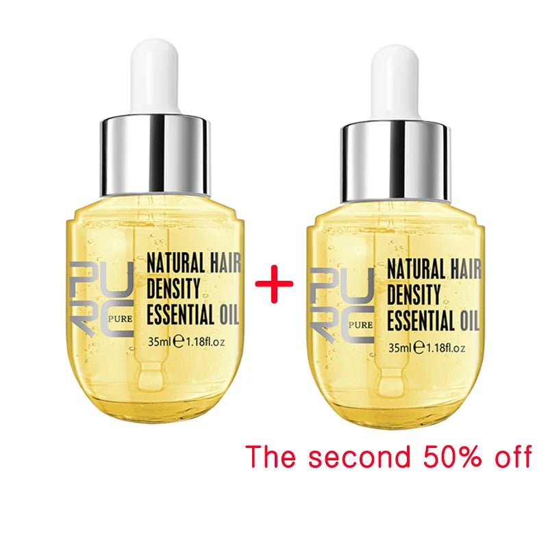 PURC PURC Ginger Hair Growth Oil – Fast Hair Loss Treatment & Hair Repair Solution Hair Growth Oil Fast Hair Loss Treatment Smoothing Repair Damaged Hair Growth Products for Men Women Hair Care
