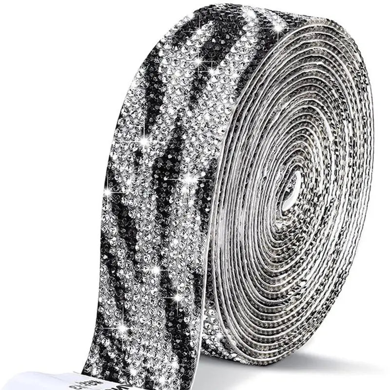 1 Yard Self-Adhesive Crystal Rhinestone Sticker Ribbon