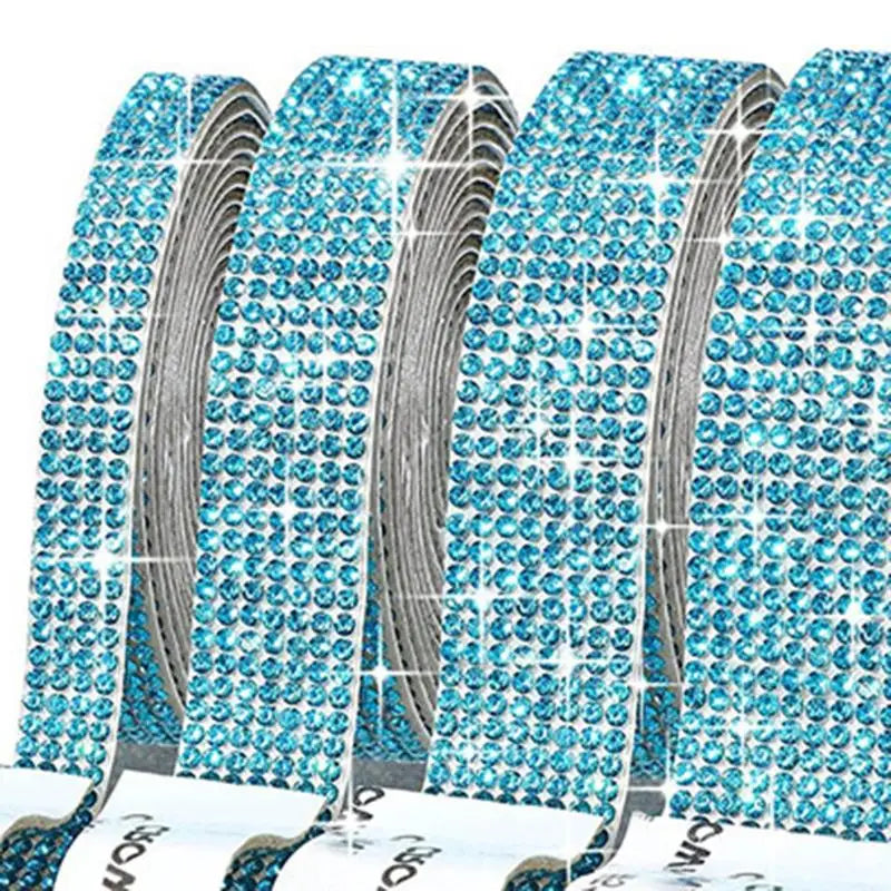 1 Yard Self-Adhesive Crystal Rhinestone Sticker Ribbon