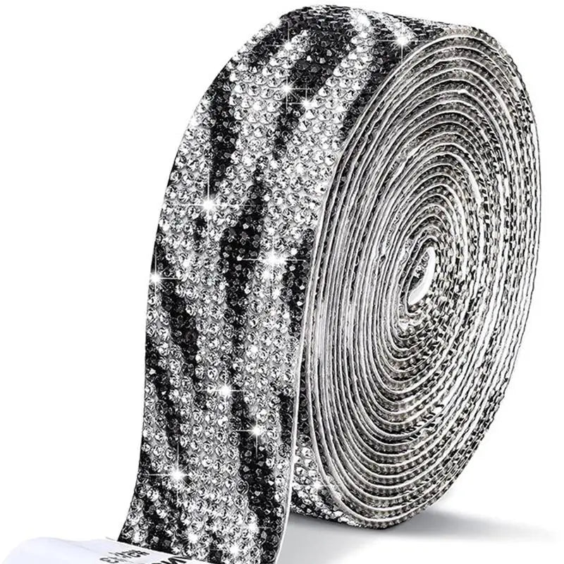 1 Yard Self-Adhesive Crystal Rhinestone Sticker Ribbon
