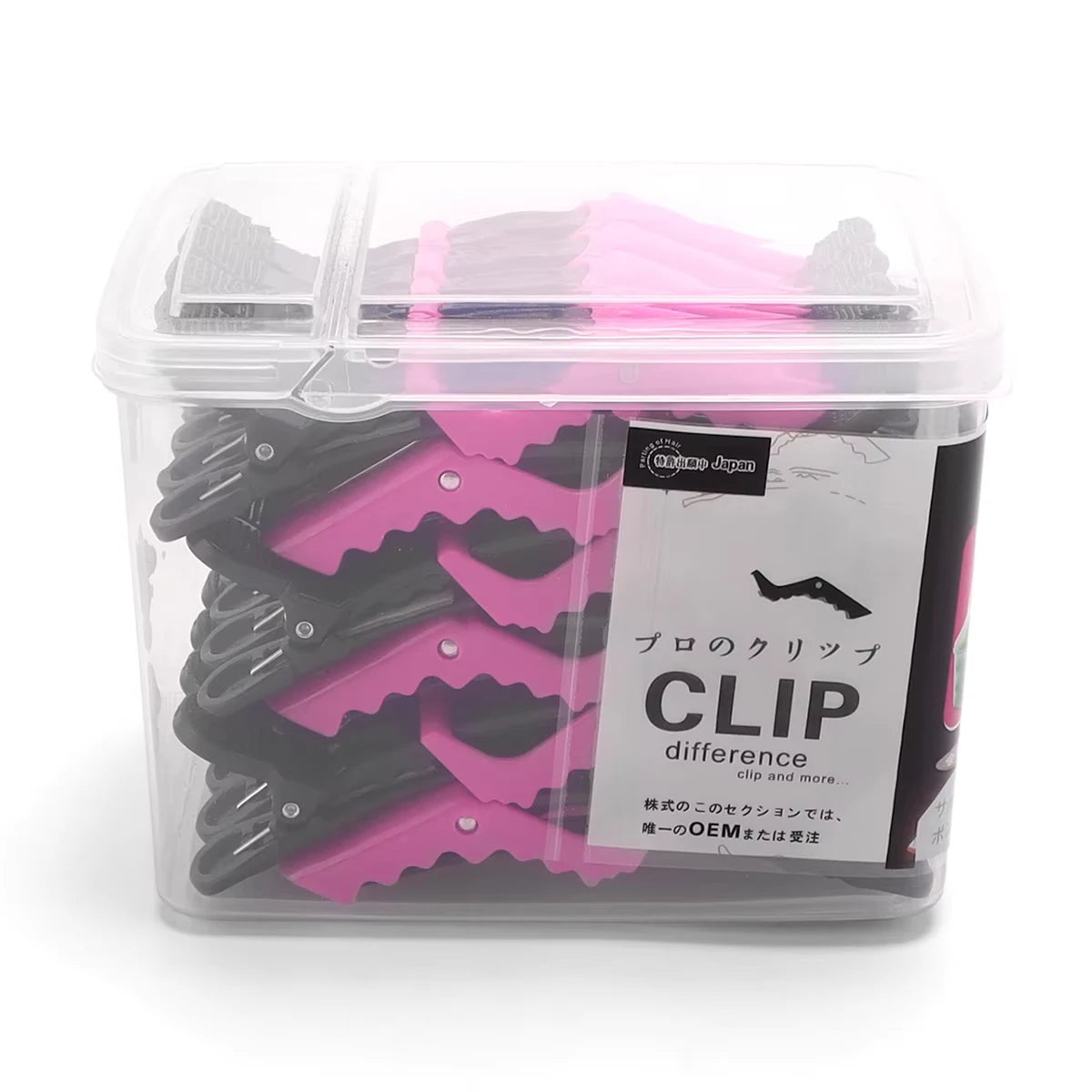 💇♀️ 30Pcs/Box Traceless Wide-Tooth Hair Clips – Professional Salon Styling Tools ✨