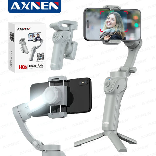 HQ6 3-Axis Gimbal Handheld Stabilizer for Cellphone