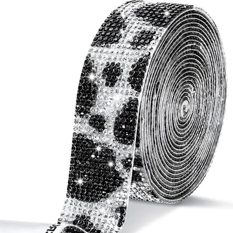 1 Yard Self-Adhesive Crystal Rhinestone Sticker Ribbon