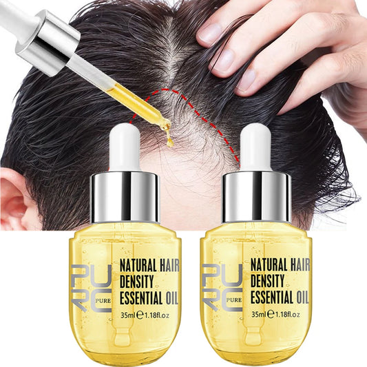 PURC PURC Ginger Hair Growth Oil – Fast Hair Loss Treatment &amp; Hair Repair Solution Hair Growth Oil Fast Hair Loss Treatment Smoothing Repair Damaged Hair Growth Products for Men Women Hair Care
