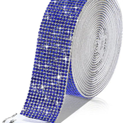 1 Yard Self-Adhesive Crystal Rhinestone Sticker Ribbon