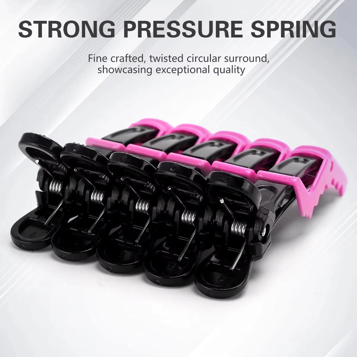 💇♀️ 30Pcs/Box Traceless Wide-Tooth Hair Clips – Professional Salon Styling Tools ✨