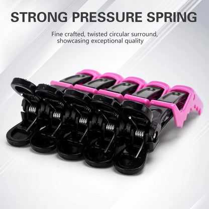 💇♀️ 30Pcs/Box Traceless Wide-Tooth Hair Clips – Professional Salon Styling Tools ✨